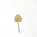 Brass Monstera Leaf Small