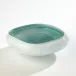 Square Cased Glass Bowl Azure Large