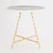 Elder End Table Gold Leaf