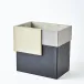 Piet Tri Color Wastebasket