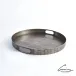 Kokoro Etched Round Tray Nickel