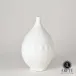 Modernist Vase White Plaster