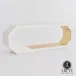 Facet Console Gold Leaf