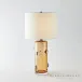 Amber Glass Lamp