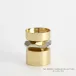 Romano Brass Candle Holder Short