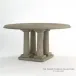 Titian Dining Table Grey Sandblasted Oa