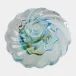 Anemone Topaz/Blue Swirl Sculpture