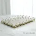 Ric Rac Tray Gold w/Antique Mirror