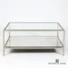 Stud Coffee Table Silver Leaf