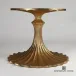 Flute Table Base Gold Leaf 34"