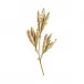 Mango Leaves Wall Decor Brass