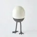 Ostrich Egg on Legs Standing