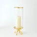 Quad Base Hurricane Brass Small