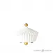 Cirque Vessel w/Lid White Squat