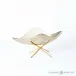 Thistle Decorative Bowl w/Brass Stand