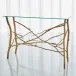 Twig Console Gold Leaf