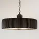 Crimp Chandelier Bronze