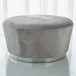 Tapered Ottoman Grey Hair on Hide