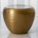 Goa End Table Antique Brass