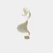 Tempest White Wall Ribbon Small
