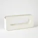 Rectangle Vase White Small