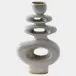 Token Gray Splotch Vase