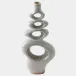 Token Gray Splotch Vase Small