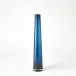 Glass Tower Vase Blue Small