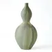 Helios Vase Washed Green Large