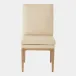 Abbott Taupe Leather Dining Chair