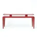 Poise Console Table Deep Red