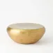 Goa Cocktail Table Antique Brass