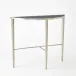 Hammered Console Antique Nickel w/Grey