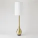 Bulb Floor Lamp Brushed Brass
