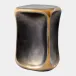 Formation Black/Gold Accent Table 20"H x 13"W x 12"D