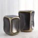 Formation Black/Gold Accent Table