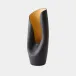 Avian Black/Gold Vase 22"H x 7"W x 8"D
