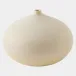 Mottled Bulb Ivory Vase Large