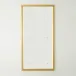 Beaumont Floor Mirror Gold Leaf