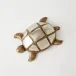 Talman Turtle Box Nickel/Antique Brass