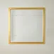 Beaumont Square Mirror Gold Leaf