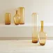 Ambrosia Caramel Vase 20"H x 11"W x 11"D