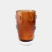 Ingot Amber Vase 14"H x 9"W x 9"D