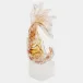 Miniature Tidal Wave Brown Sculpture
