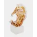 Miniature Tidal Wave Brown Sculpture Small