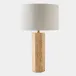 Viola Travertine Carved Lamp
