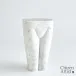 Femme Stool White Marble