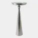 Minaret Satin Nickel Accent Table