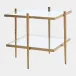 Laforge Antique Gold End Table