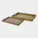 Lames Aged Brass Tray